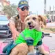 'Barba', el perro policía conquistó el cariño de los oficiales, quienes se encargaron de su cuidado y alimentación. Foto: Emmanuel Moreno