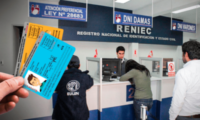 Los niños tienen que acercarse con sus padres para poder tramitar el DNI gratis. Foto: composición Jazmin Ceras/Andina/Reniec