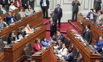 Waldemar Cerrón llamó a Junta de Portavoces tras incidentes en el Pleno. Foto: Cristina Gálvez / URPI-LR