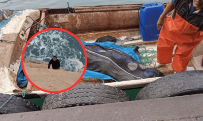 Padre de fallecido logró salir a tierra tras naufragio. Foto: Leonila Aquino - La República