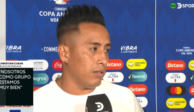 Christian Cueva habló sobre el futuro de la selección peruana y qué es lo que le espera a su carrera futbolística. Foto: captura de pantalla