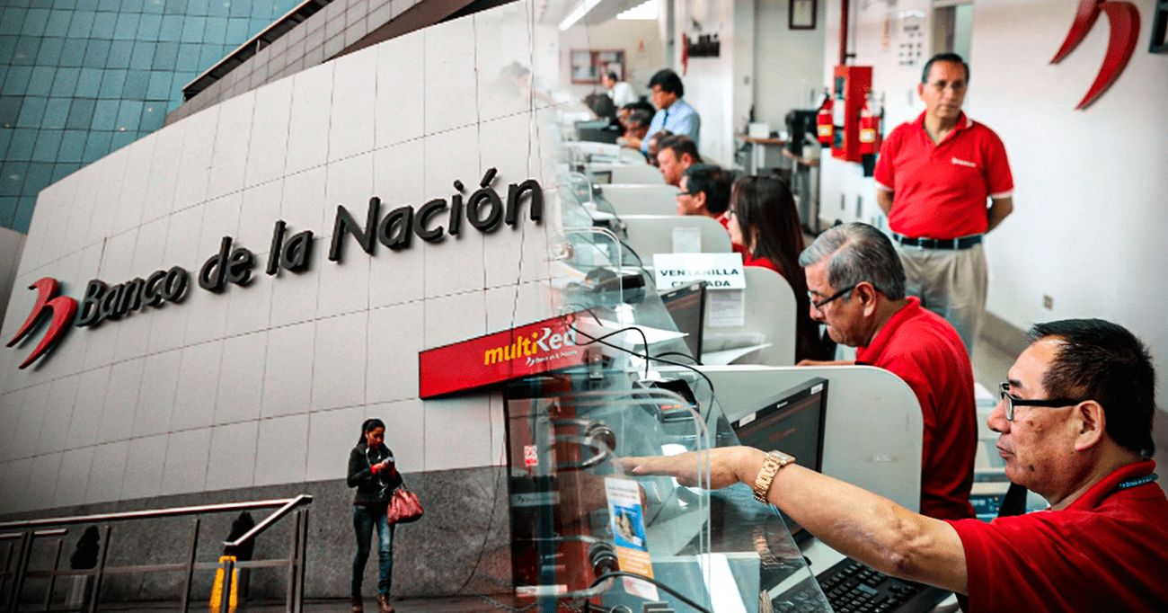 Trabajador del banco de la nación