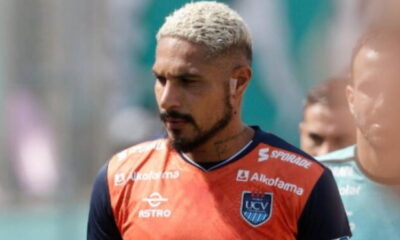 Paolo Guerrero llegó a la Universidad César Vallejo a principio de temporada. Foto: Liga 1