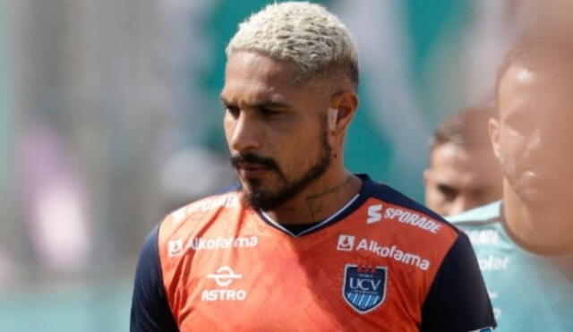 Paolo Guerrero llegó a la Universidad César Vallejo a principio de temporada. Foto: Liga 1