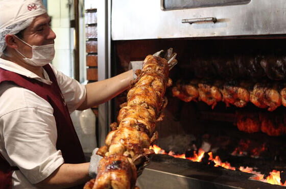 Pollo a la brasa se traduce en el 20% de la producción nacional. Fuente: Andina