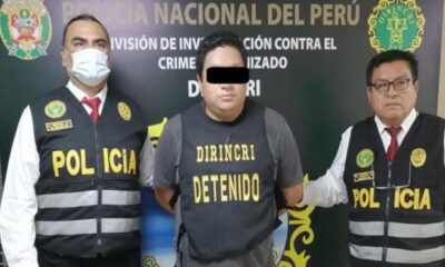 José Zúñiga Cano fue extraditado a Estados Unidos en marzo de este 2024 por lo que debe rendir cuentas por estafas y extorsiones. Foto: PNP